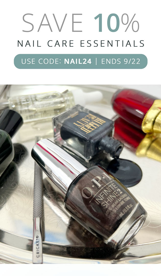 Save 10% Nail Care Essentials - Use Code: NAIL24 | Ends 9/22