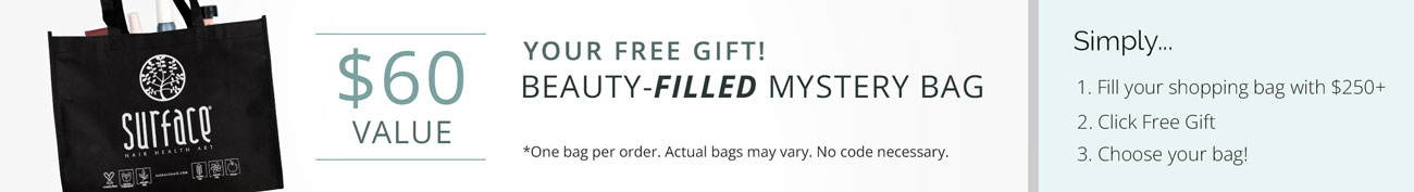 Free Beauty-Filled Mystery Bag, $60 Value