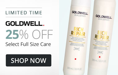 25% off select Goldwell Full Size Care