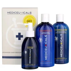 MEDIceuticals Men's Advanced Hair Restoration Kit for Dry, Thinning Hair