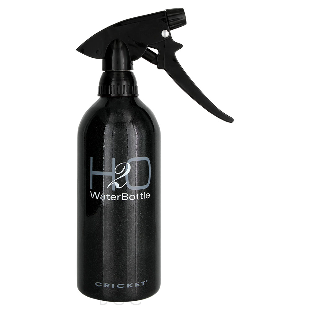 Cricket H2O Black Sparkle Spray Bottle 13.5 oz - 1 oz