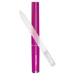 Nail Tek Crystal File - with Fuschia Companion Case