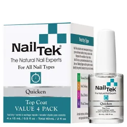 Nail Tek Quicken Top Coat 4piece