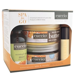 Cuccio Naturale Spa to Go Set