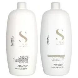 Alfaparf Semi di Lino Diamond Illuminating Low Shampoo & Conditioner Duo