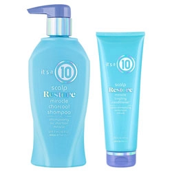 It's A 10 Scalp Restore Miracle Charcoal Shampoo & Conditioner Set