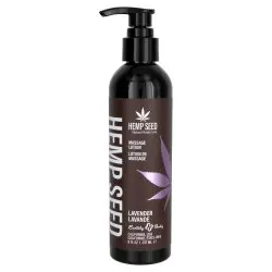 Earthly Body Hemp Seed Massage Lotion - Lavender