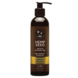 Earthly Body Hemp Seed Bath & Shower Gel - Nag Champa