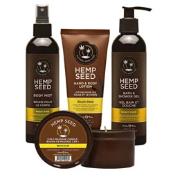 Earthly Body Hemp Seed Beach Daze Bundle - The Indulgent