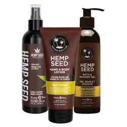 Earthly Body Hemp Seed Nag Champa Bundle