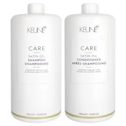 Keune CARE Satin Oil Shampoo & Conditioner Set - 33.8 oz