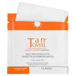 TanTowel Self-Tan Towelettes - Total Body Tan - Classic - Fair to Medium Skin Tones