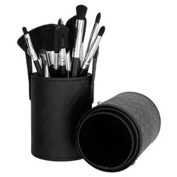 Pure Cosmetics Luxe Brush Set in Quilted Black 