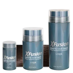 XFusion Keratin Hair Fibers - Dark Brown