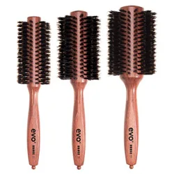 Evo Bruce Natural Bristle Radial Brush