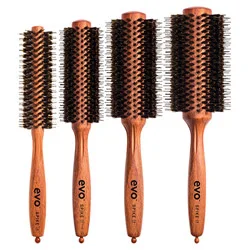 Evo Spike - Nylon Pin Bristle Radial Brush