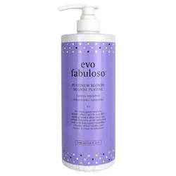 Evo Fabuloso Platinum Blonde Toning Shampoo