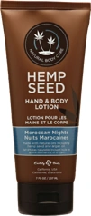 Promotional Earthly Body Hemp Seed Hand & Body Lotion - Moroccan Nights