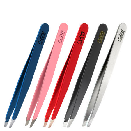 Rubis Switzerland Slanted Tip Tweezer | Beauty Care Choices