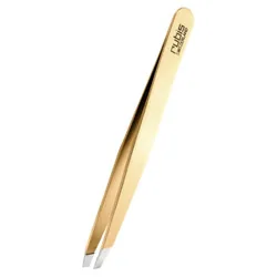 Rubis Switzerland 24 Karat Gold Classic Slanted Tweezers