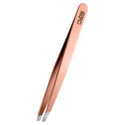 Rubis Switzerland Rose Gold Slanted Tweezers