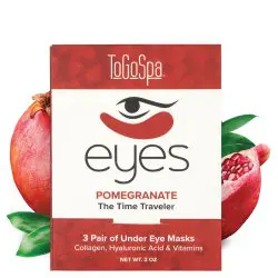 ToGoSpa Pomegranate EYES 'The Time Traveler' Mask