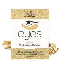 ToGoSpa Gold EYES 'The Baggage Handler' Mask