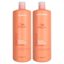 Wella Invigo Nutri-Enrich Deep Nourishing Shampoo & Conditioner Set