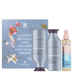 Pureology A Golden Afternoon With Strength Cure Blonde Holiday Kit