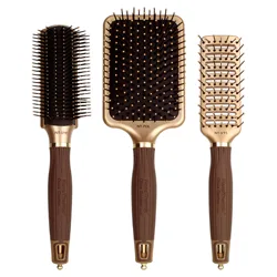 Olivia Garden NanoThermic Ceramic + Ion Styler Brush Collection