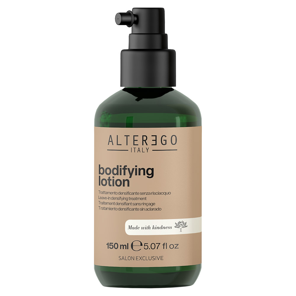 Alterego italy. Alter Ego Bodifying Lotion для волос. Лосьон Alter Ego. Альтер эго Bodifying Lotion укрепляющий лосьон. Укрепляющий лосьон Bodifying Lotion 150ml.