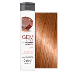 Celeb Luxury Gem Lites Colorditioner with BondFix - Amber (Copper Brown)