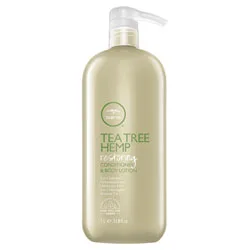 Paul Mitchell Tea Tree Hemp Restoring Conditioner & Body Lotion