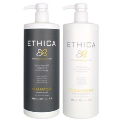 Ethica Beauty Anti-Aging Daily Shampoo & Conditioner Set