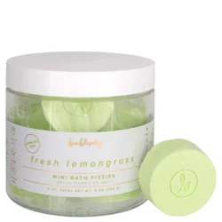 Bonblissity Mini Bath Fizzies - Fresh Lemongrass