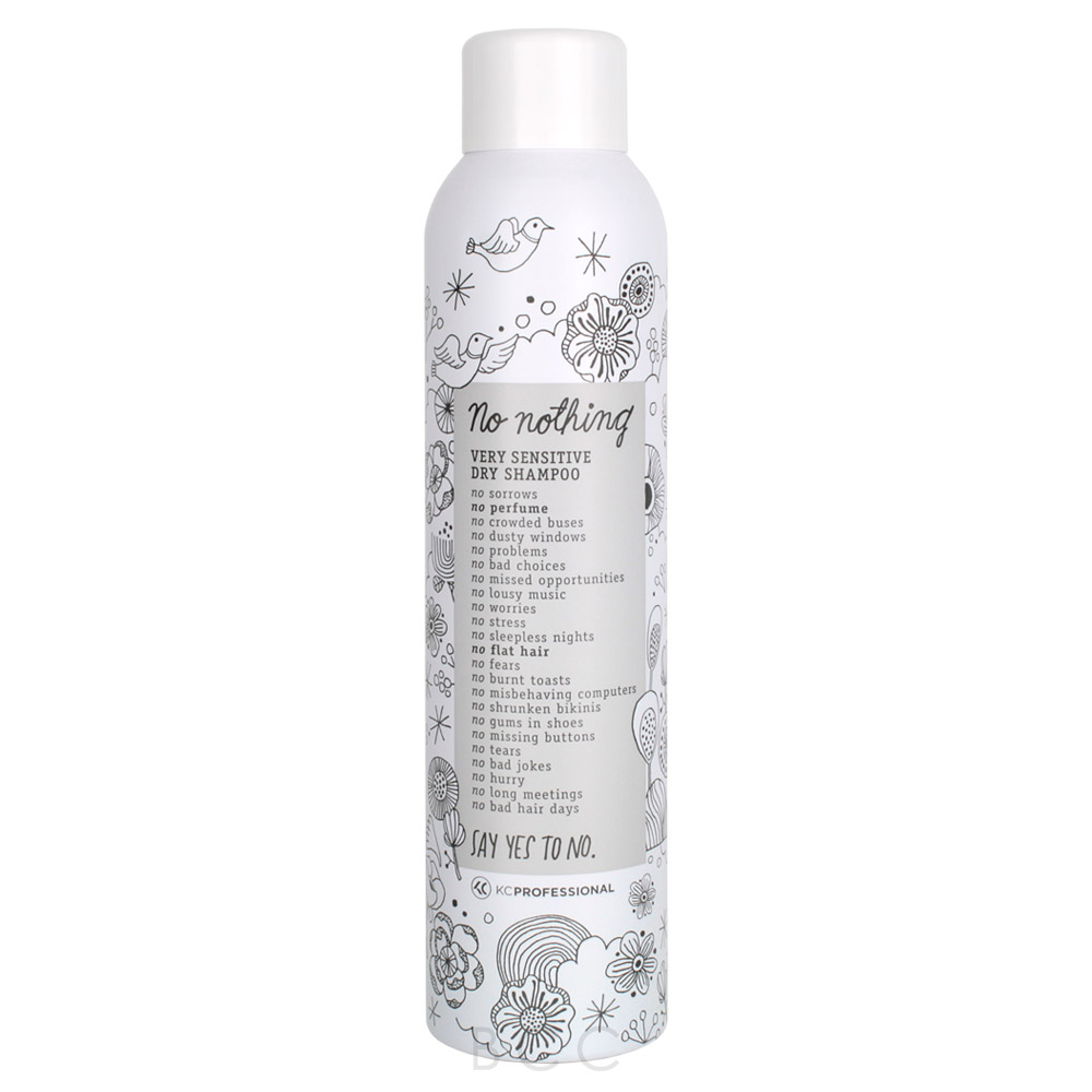 No Nothing Very Sensitive Dry Shampoo Beauty Care Choices