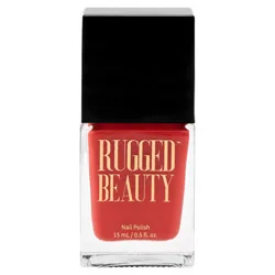 Rugged Beauty Nail Polish - Coral Bouquet - Bright Coral