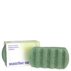 Sunrise Session Konjac Body Loofah - Moss Green