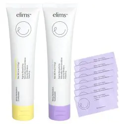 Elims AM & PM Reflection Toothpaste & Teeth Whitening Mask Set