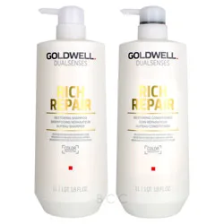 Goldwell Dualsenses Rich Repair Shampoo & Conditioner Set - 33.8 oz