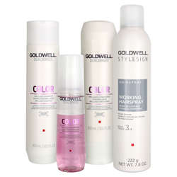 Goldwell Dualsenses Color Brilliance Care & Style Set - Working Hairspray 3