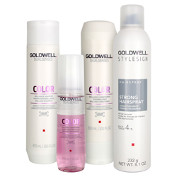 Goldwell Dualsenses Color Brilliance Care & Style Set - Strong Hairspray 4