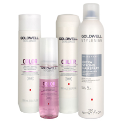 Goldwell Dualsenses Color Brilliance Care & Style Set - Strong Hairspray 5