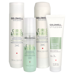 Goldwell Dualsenses Curls & Waves Care & Style Set - Defining Cream