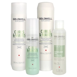 Goldwell Dualsenses Curls & Waves Care & Style Set - Bundling Gel