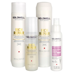 Goldwell Dualsenses Rich Repair Care & Style Set - Smoothing Serum Spray