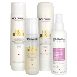 Goldwell Dualsenses Rich Repair Care & Style Set - Everyday Blow-Dry Spray