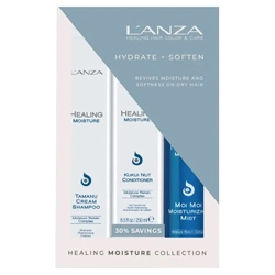 Lanza Hydrate + Soften Healing Moisture Holiday Trio