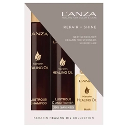 Lanza Repair + Shine Keratin Healing Oil Holiday Trio