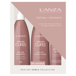 Lanza Define + Enhance Healing Curls Holiday Trio